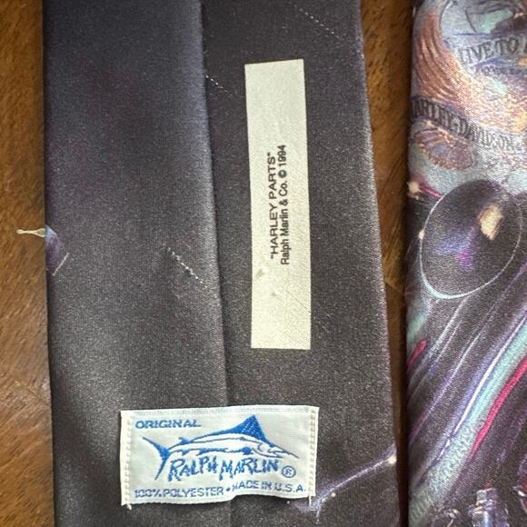 Harley Davidson Tie Ralph Marlin - Picture 3 of 4